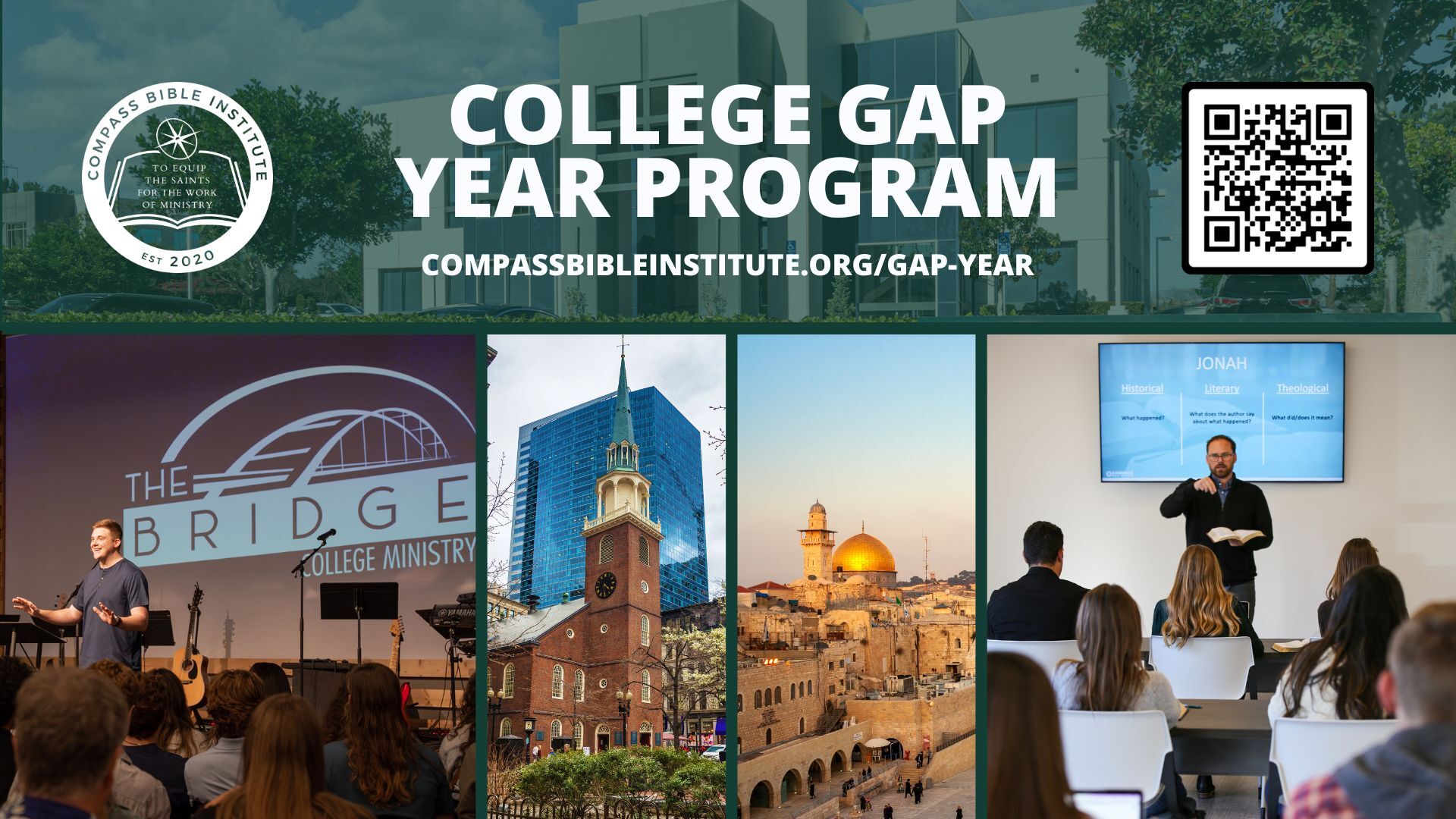 Compass Bible Institute Announces College Gap Year Program Compass