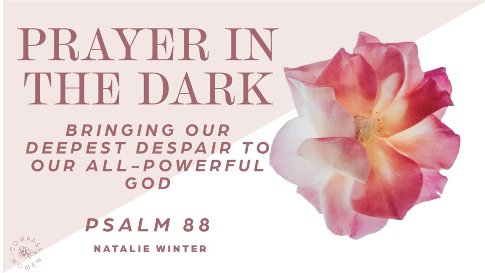 Prayer in the Dark: Bringing Our Deepest Despair to Our All-Powerful God (Psalm 88) Image