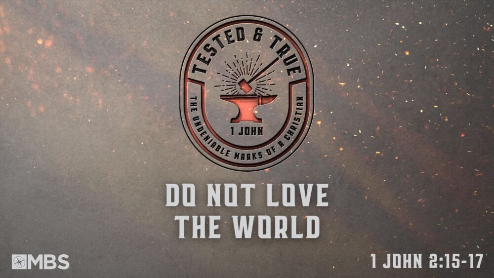 Do Not Love the World (1 John 2:15-17) Image